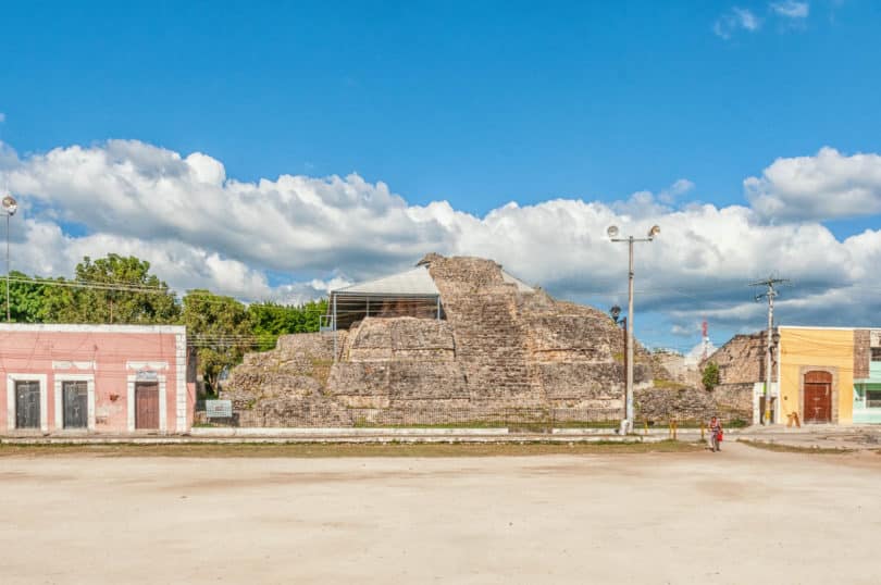 Maya-Kultur in Yucatán im Ort Acanceh