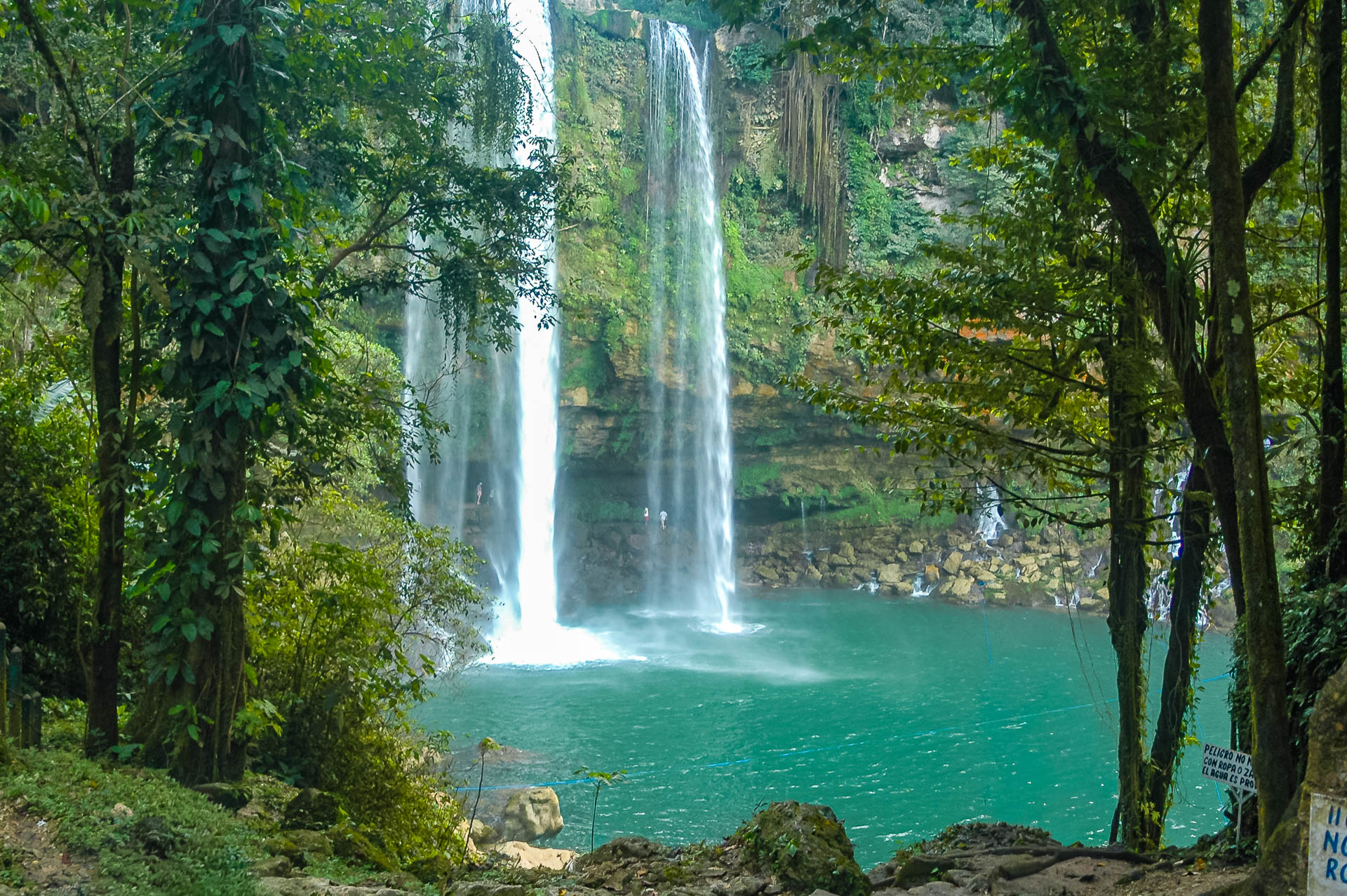Wasserfall Misol-Ha in Chiapas