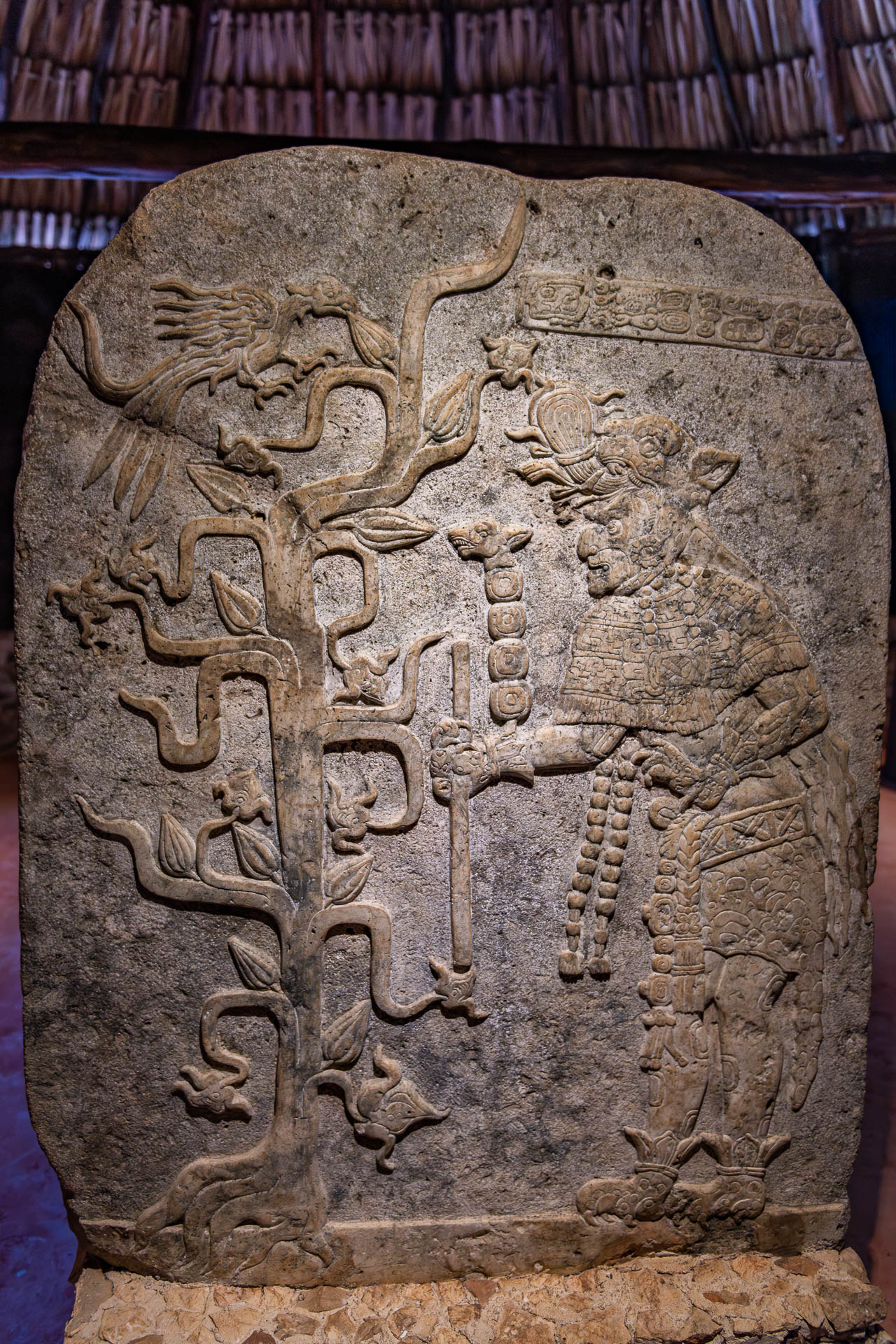 Ek Chuah ist in der Mythologie der Maya der Gott des Kakao, der Händler, der Reisenden und des Wohlstandes