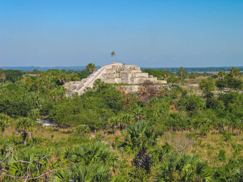 El Tigre in Campeche - Maya-Ruinen von Itzamkanac