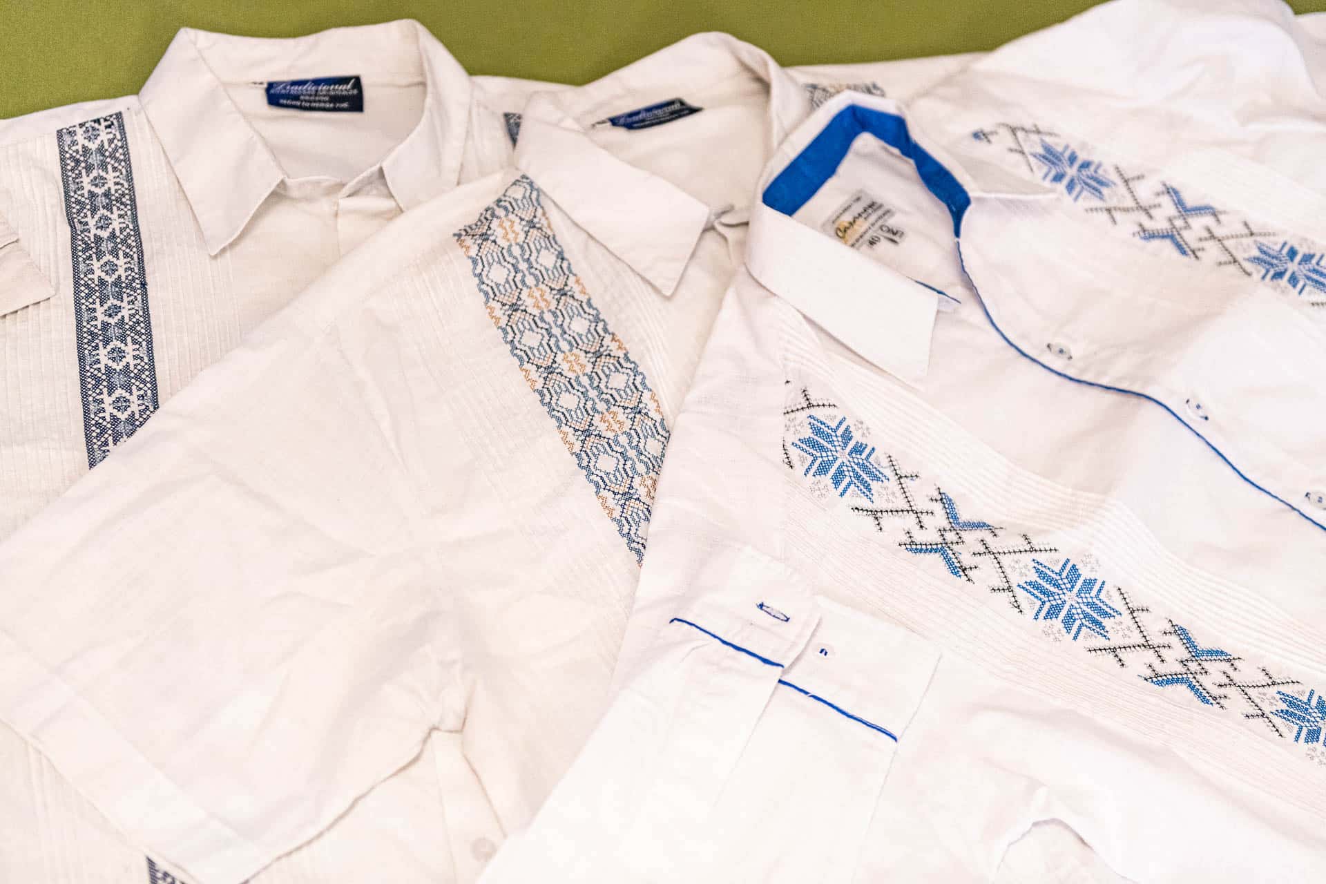 Guayabera-Hemden aus dem Ort Tekit in Yucatán