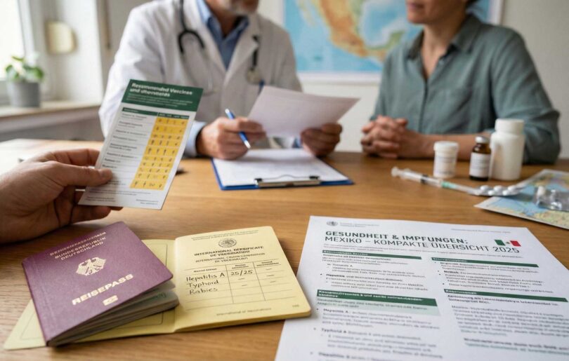 Gesundheit und empfohlene Impfungen für Mexiko - Kompakte Übersicht 2025