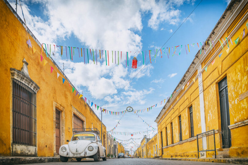 Izamal - die gelbe Stadt zwischen Maya-Pyramide und Franziskanerkloster