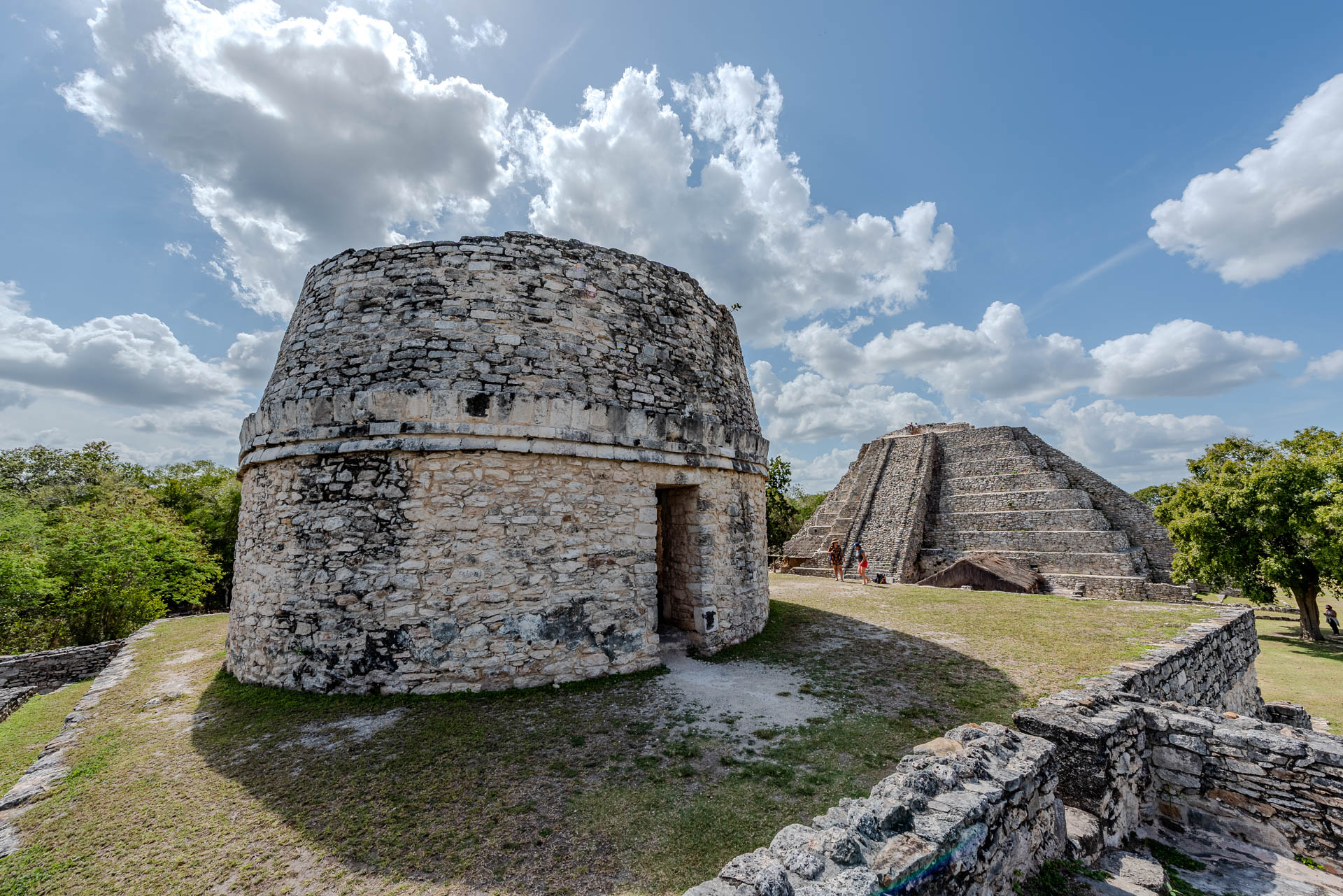 Der Runde Tempel wurde als Observatorium zur Himmelsbeobachtung genutzt