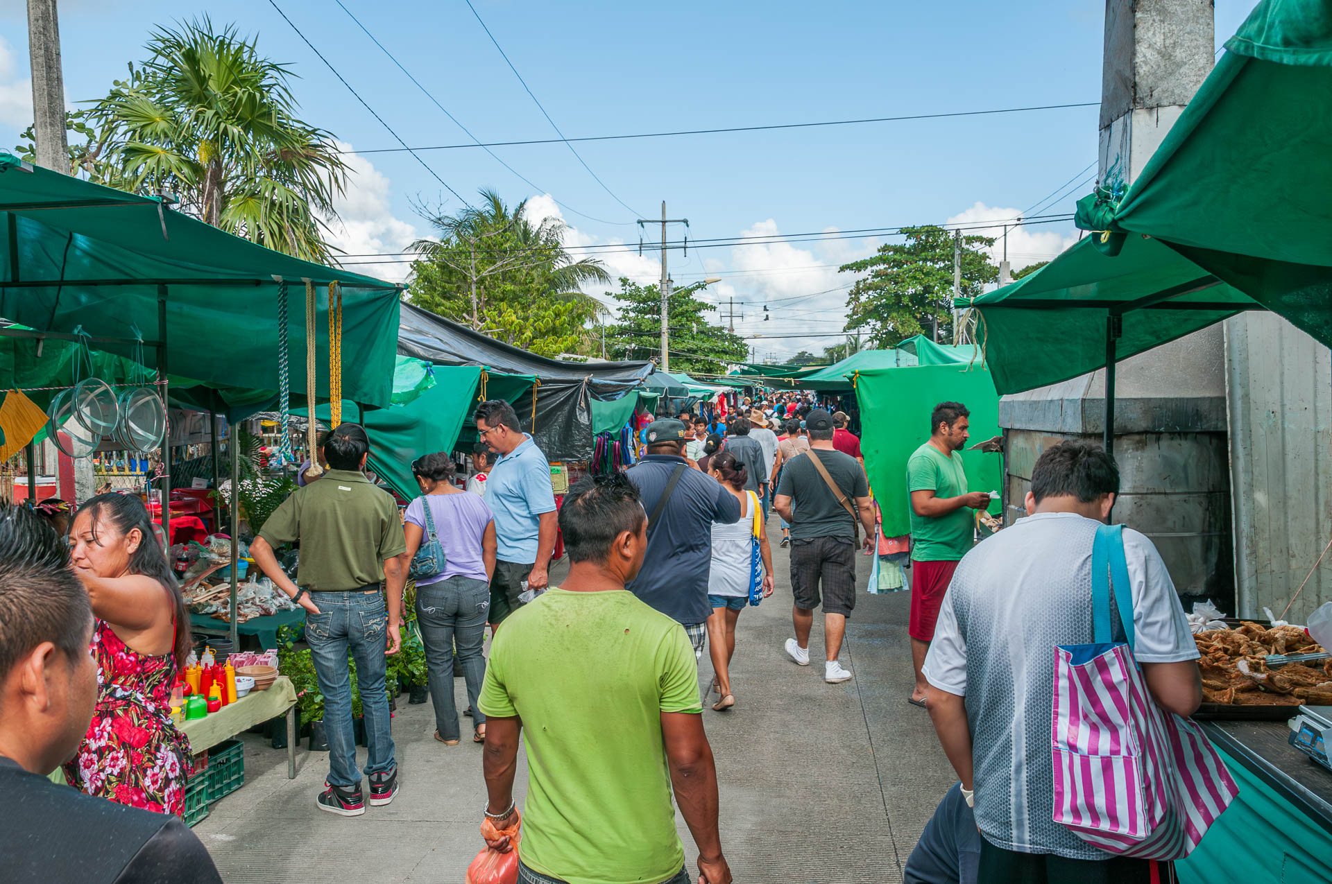 Lokaler Markt in Cancun