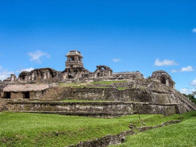 Der Palast von Palenque