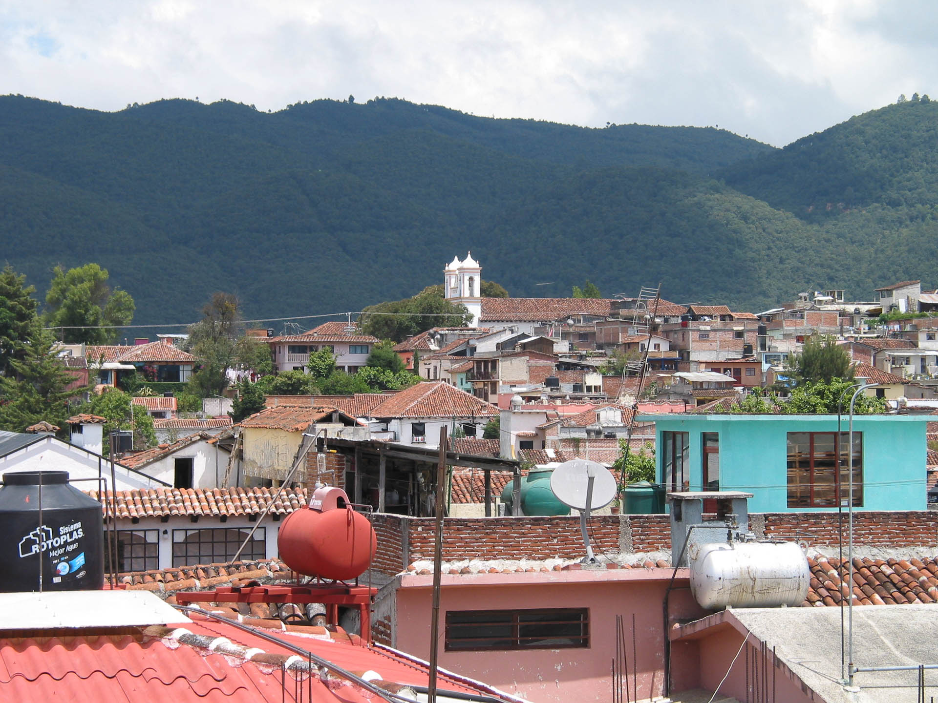 San Cristobal de las Casas ist von Bergen umgeben