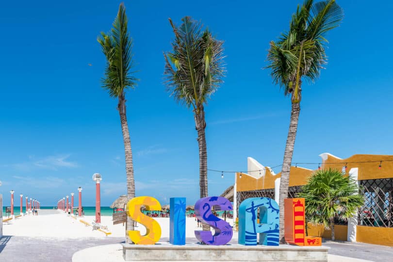 Sisal - Pueblo Mágico an der Küste von Yucatán