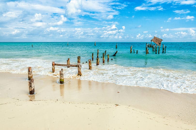 Strand bei Cancun