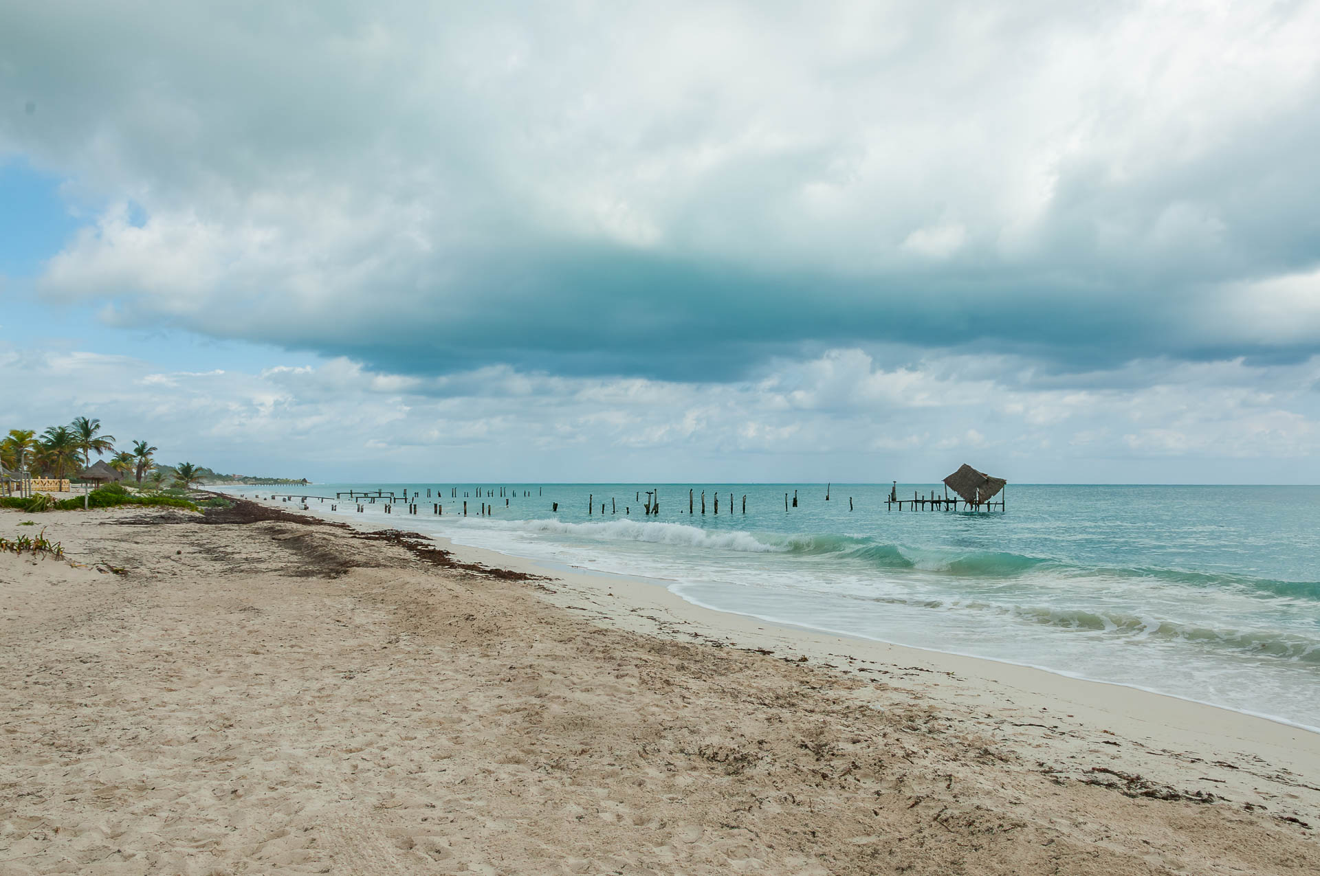 Strand Isla Blanca nördlich von Cancun