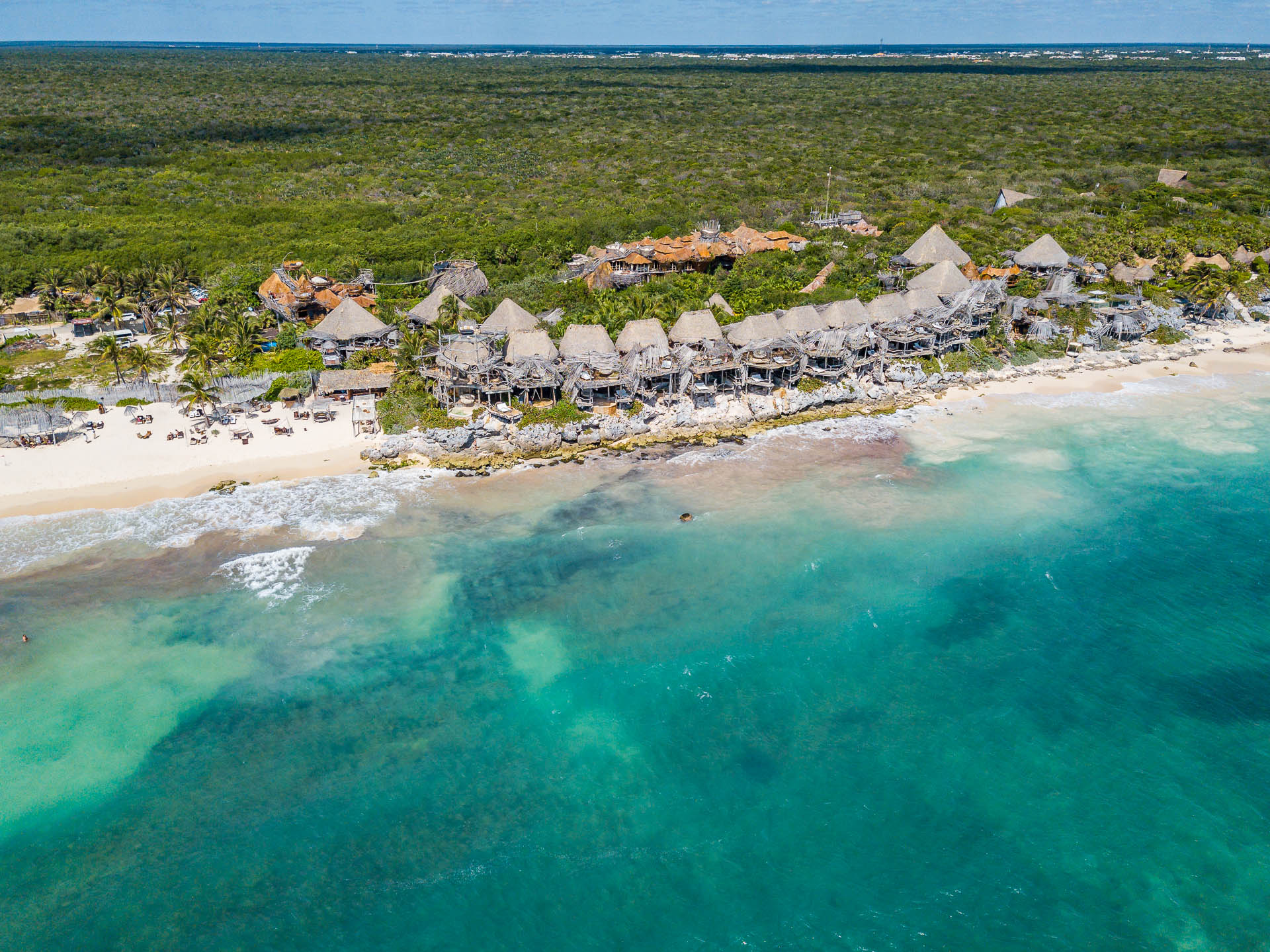 Strand von Tulum (Azulik Resort)