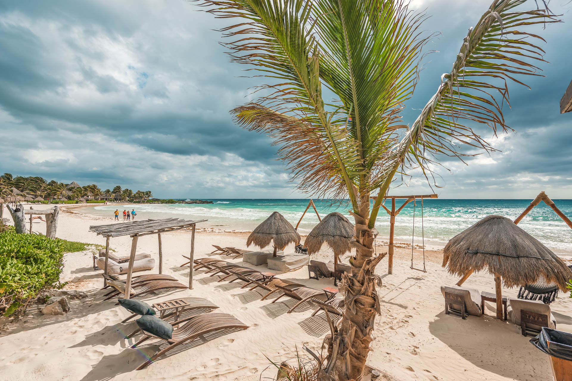 Strand bei Tulum
