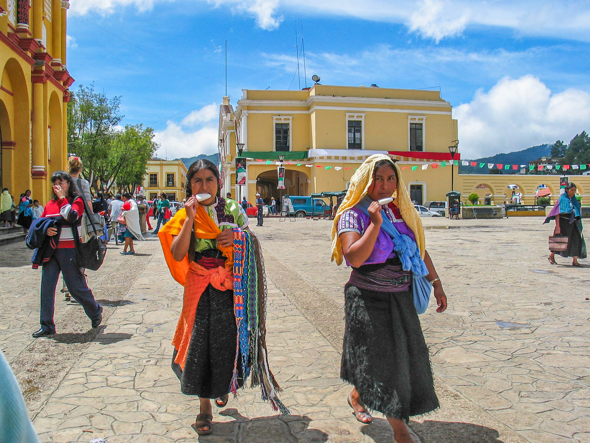 Tzotzil-Maya und Tzeltal-Maya gehören zur indigenen Bevölkerung von Chiapas
