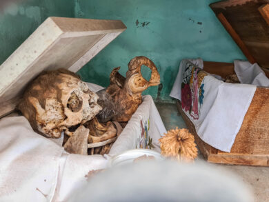 Pomuch und das Choo Ba'ak - der Knochenputz im Maya-Dorf von Campeche